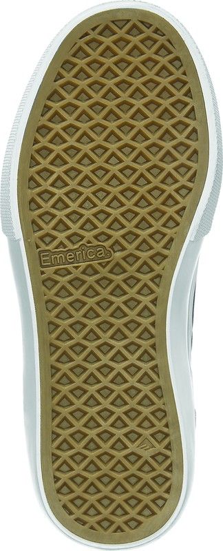 Zapatilla Emerica Pillar Youth black/white/gold