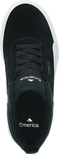 Zapatilla Emerica Pillar Youth black/white/gold