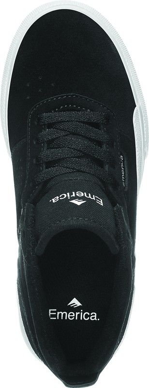 Zapatilla Emerica Pillar Youth black/white/gold
