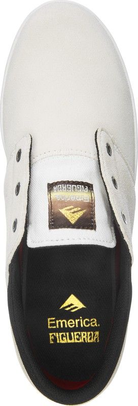 Zapatilla Emerica The Figueroa white/white/black