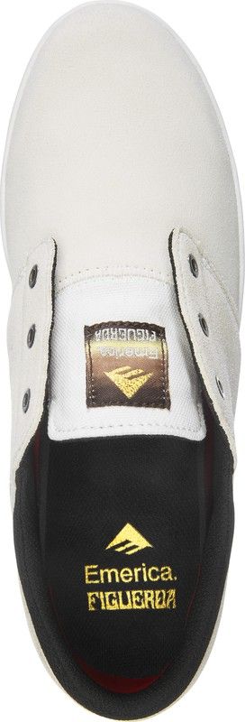 Zapatilla Emerica The Figueroa white/white/black