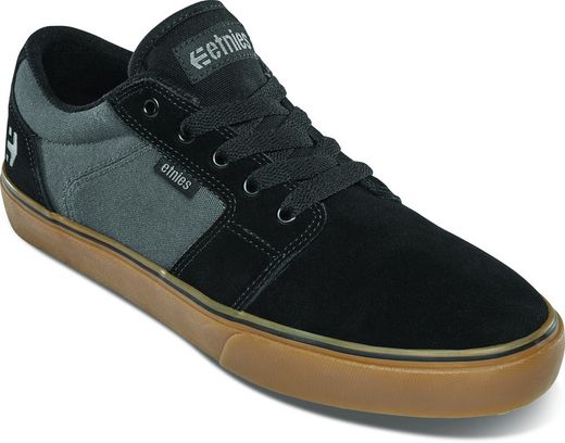 Zapatilla Etnies Barge Ls Black/Dark Grey/Gum
