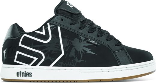 Zapatilla Etnies Fader Black/Skulls