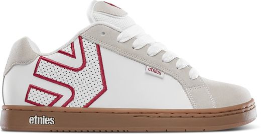 Etnies Fader weiß / brauner Schuh