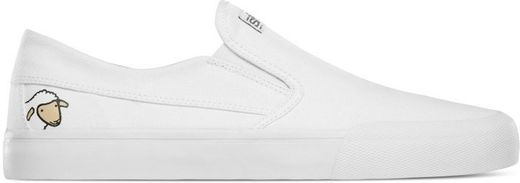 Chaussure Etnies Langston X Sheep blanc / bleu