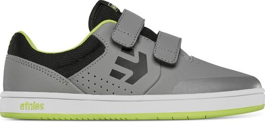 Zapatilla Etnies Little Kids Marana grey/lime/white