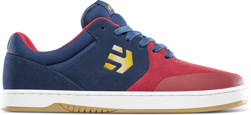 Etnies Fader LS navy/red/white Skater blau/rot Schuhe/Sneaker blau 