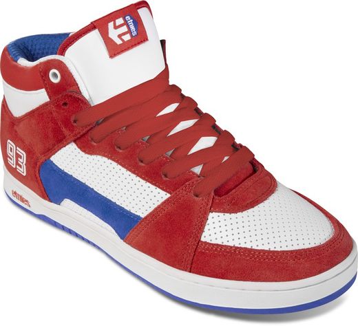 Zapatilla Etnies Mc Rap Hi red/white/blue