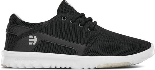 Etnies Scout sneaker for women color black / tan