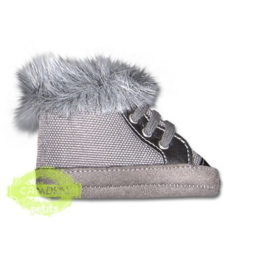 Bota Cuquito para bebés color gris