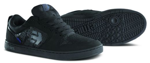 Etnies Fader ls black / silver shoes