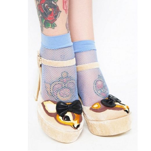 Deer Me Platform Nude Ironfist Shoes