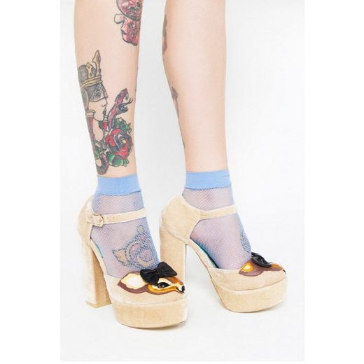 Deer Me Platform Nude Ironfist Shoes