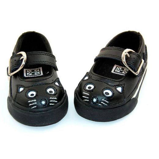 Kids Kitty Mary Jane Sneaker zwarte schoenen