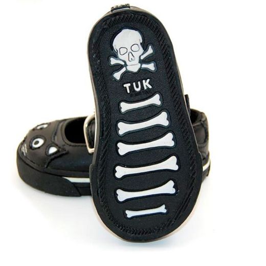 Kids Kitty Mary Jane Sneaker zwarte schoenen